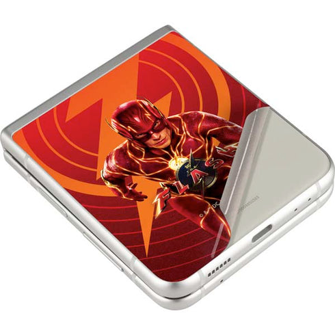 DC Comics The Flash Movie: Flash in Motion Galaxy Z Flip4 5G Skin